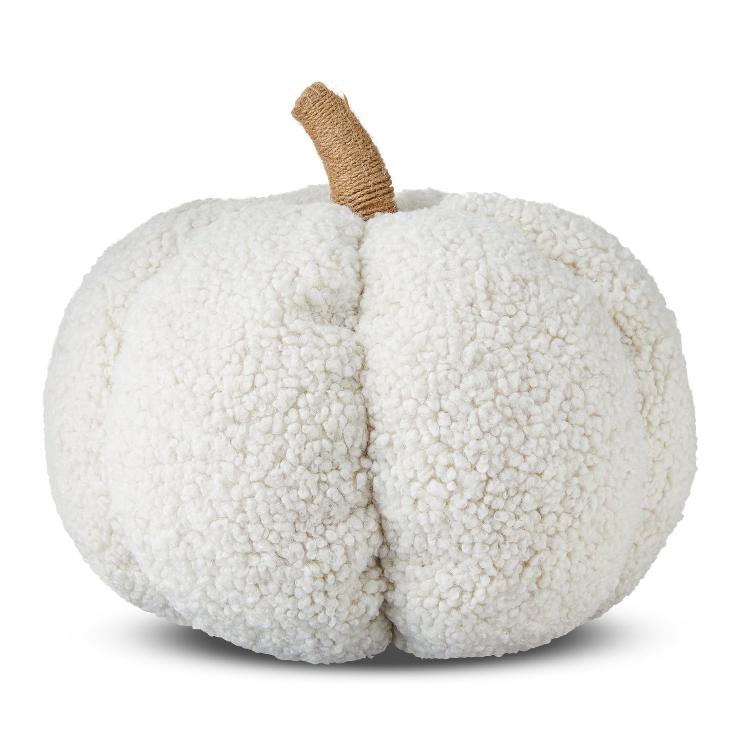 Boucle Pumpkin Pillow, Brown, 10", Fall by Way to Celebrate