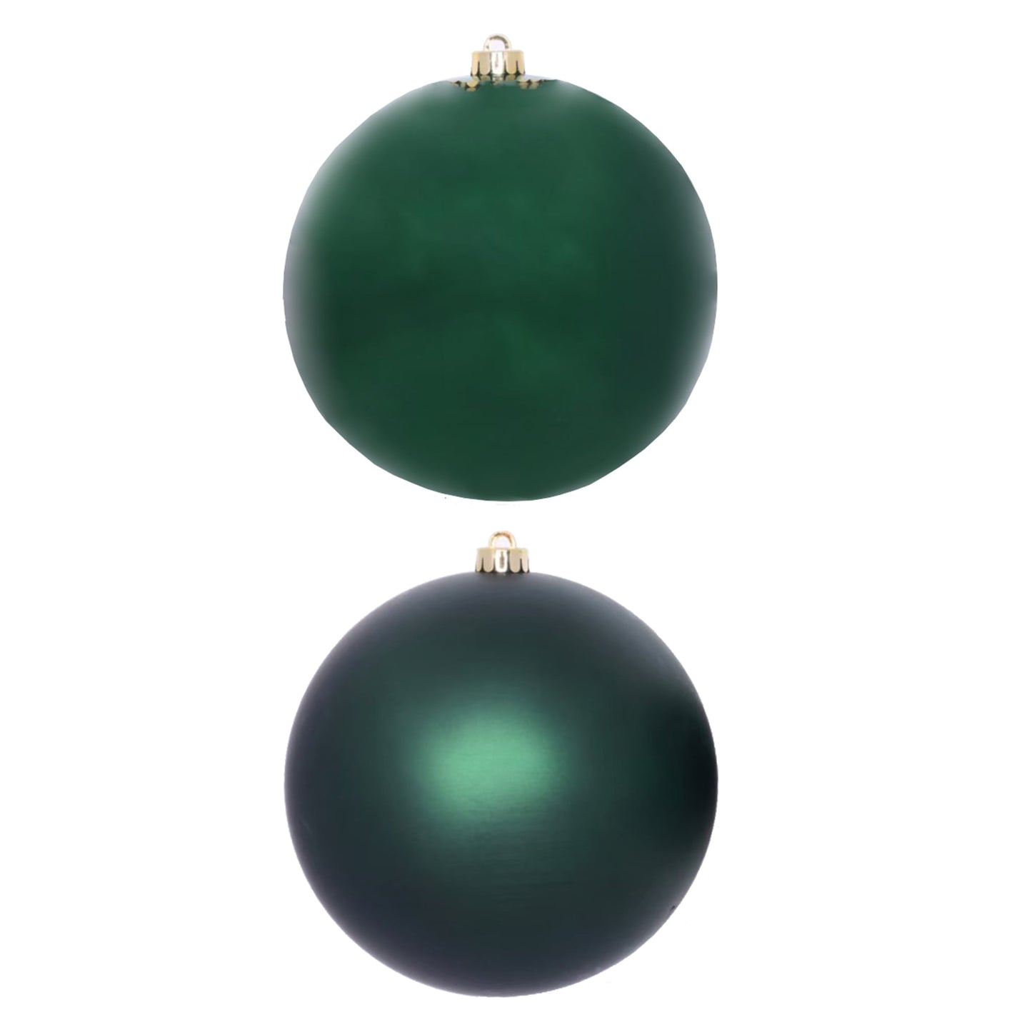2-Count Red Jumbo Shatterproof Christmas Ornaments, 7.8 In, by Holiday Time