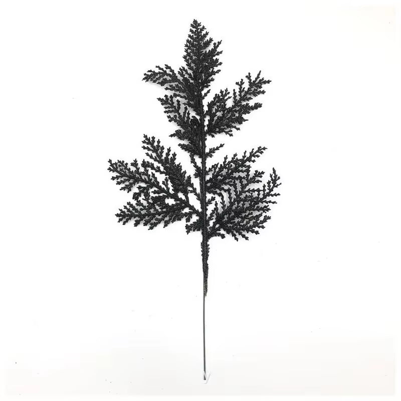 5Pcs Artificial Christmas Decor Pine Needle Home Room Decoration Christmas Tree Hanging Accessories Navidad Party New Year Decor
