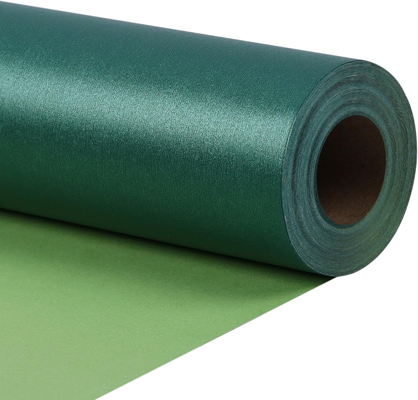 Laribbons Jumbo Roll Green Wrapping Paper, 30 Inch X 33 Feet, Solid Color Pearly-Lustre Gift Wrapping Paper Rolls for Wedding, Christmas, Valentine'S Day, Birthday, Baby Shower