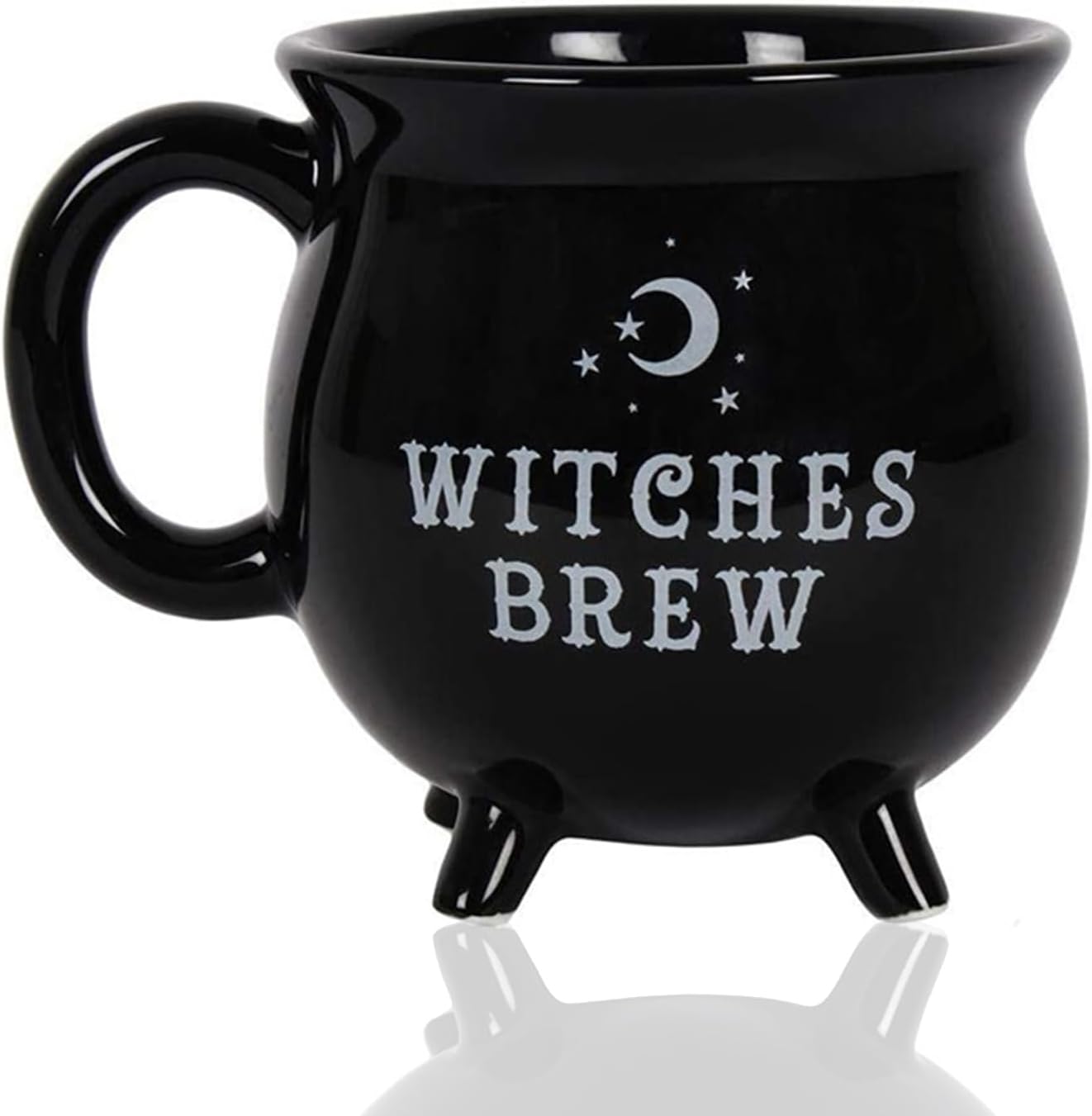 Witch Brew Cauldron Coffee Mug 300Ml/10Oz Ceramic Beverage Mugs, Adorable SorceressāS Potion Themed Water Cups, All-Season Drinkware, Ideal for Halloween Birthday and Party Presents