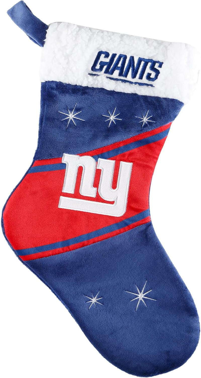 Foco NFL Team Logo Plush 17" Holiday High End Stocking