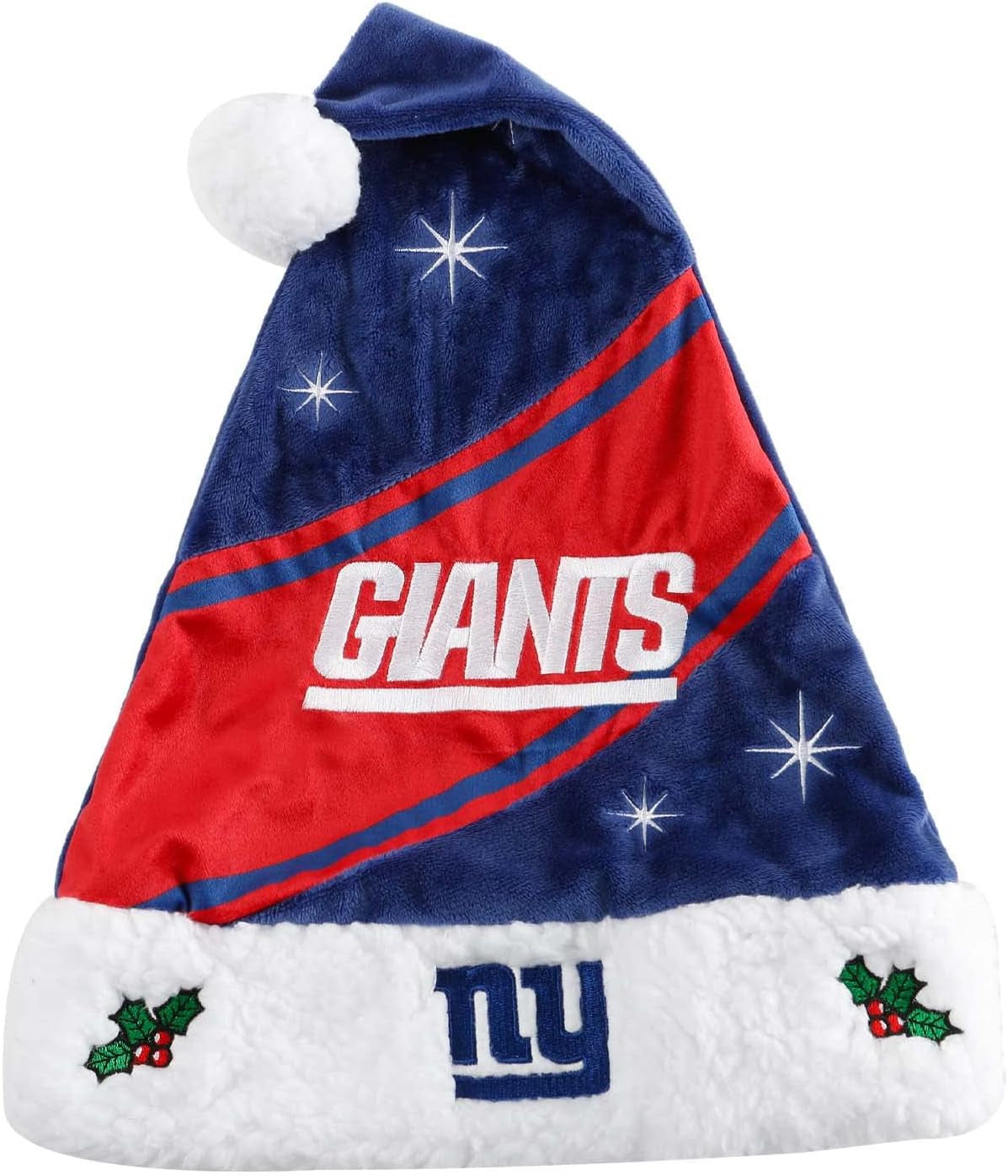 Foco NFL Team Logo High End Holiday Santa Cap Hat
