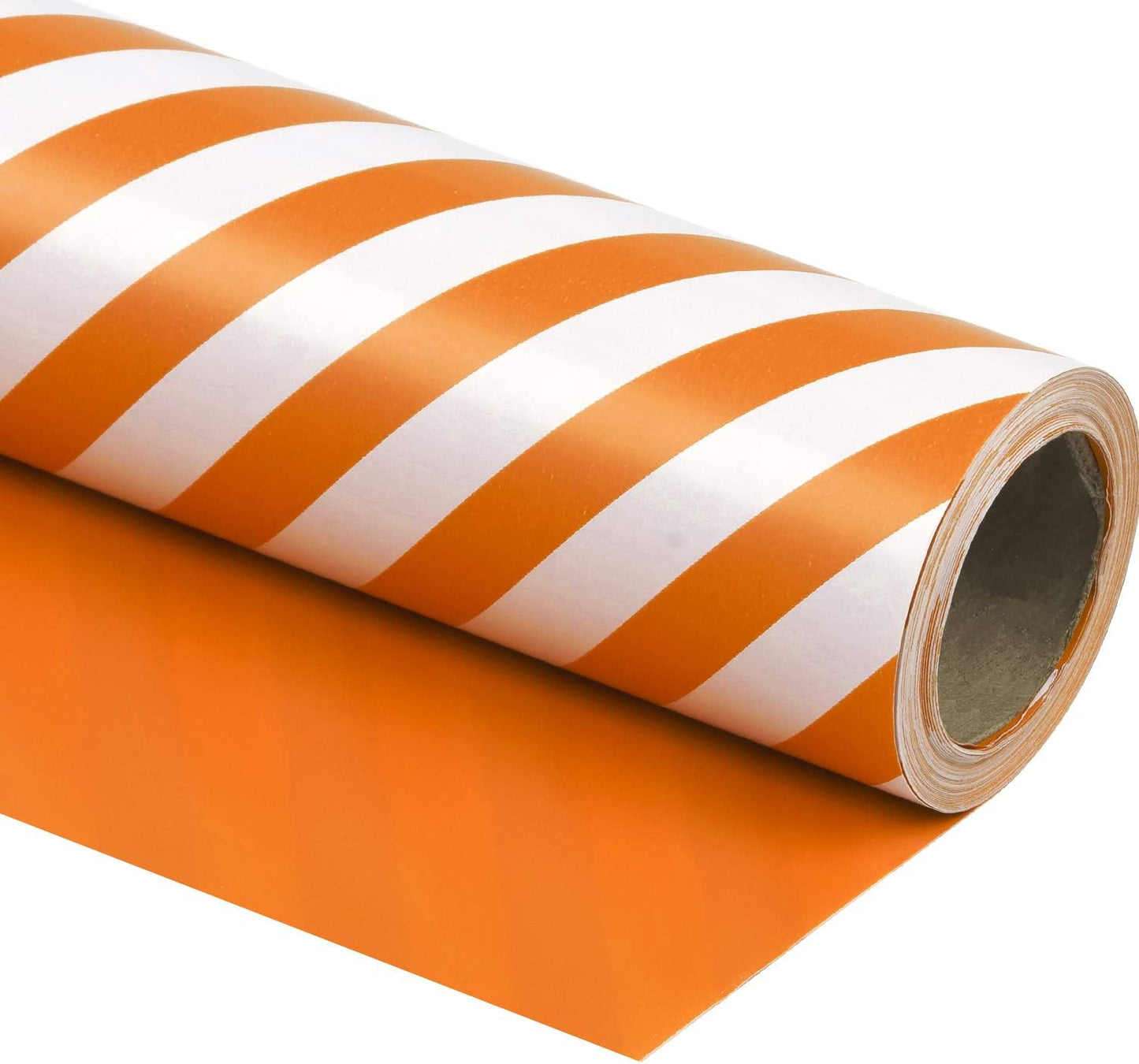 WRAPAHOLIC 30 Inch Reversible Wrapping Paper - Jumbo Roll Red and Stripes Design for Birthday, Holiday, Wedding, Baby Shower Wrap - 30 Inch X 33 Feet