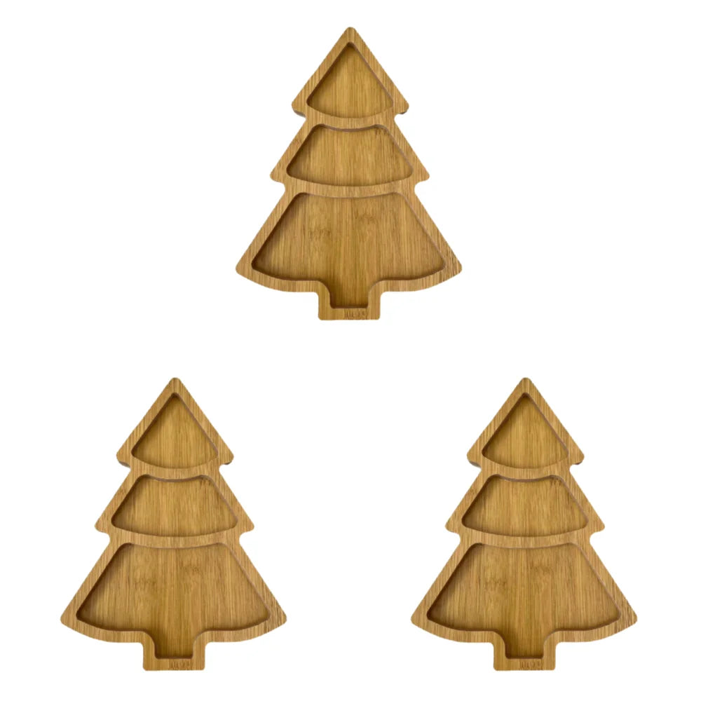 Tree Appetizer Platter Candy Snack Dessert Serving Dish Christmas Tree Tray Plate for Food Appetizers Desserts Snacks Sushi