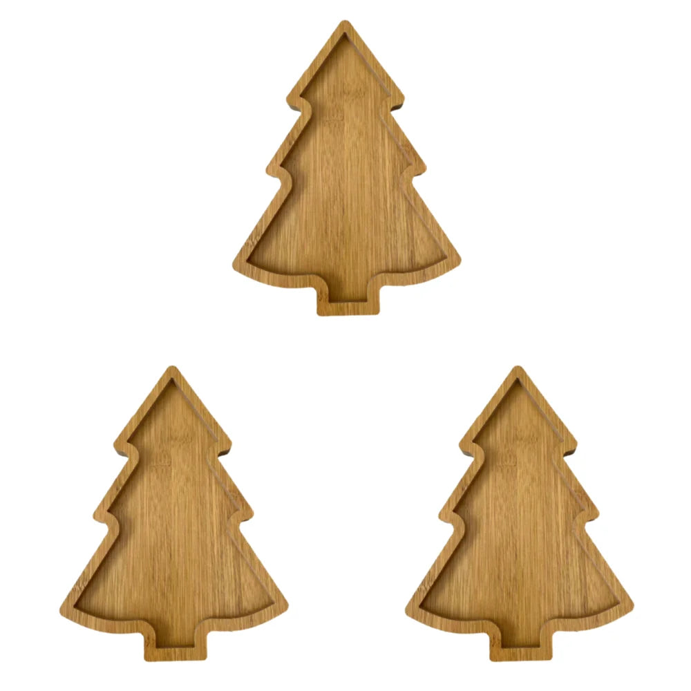 Tree Appetizer Platter Candy Snack Dessert Serving Dish Christmas Tree Tray Plate for Food Appetizers Desserts Snacks Sushi