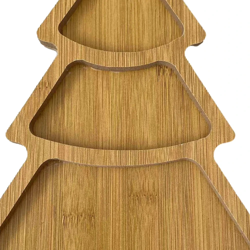 Tree Appetizer Platter Candy Snack Dessert Serving Dish Christmas Tree Tray Plate for Food Appetizers Desserts Snacks Sushi