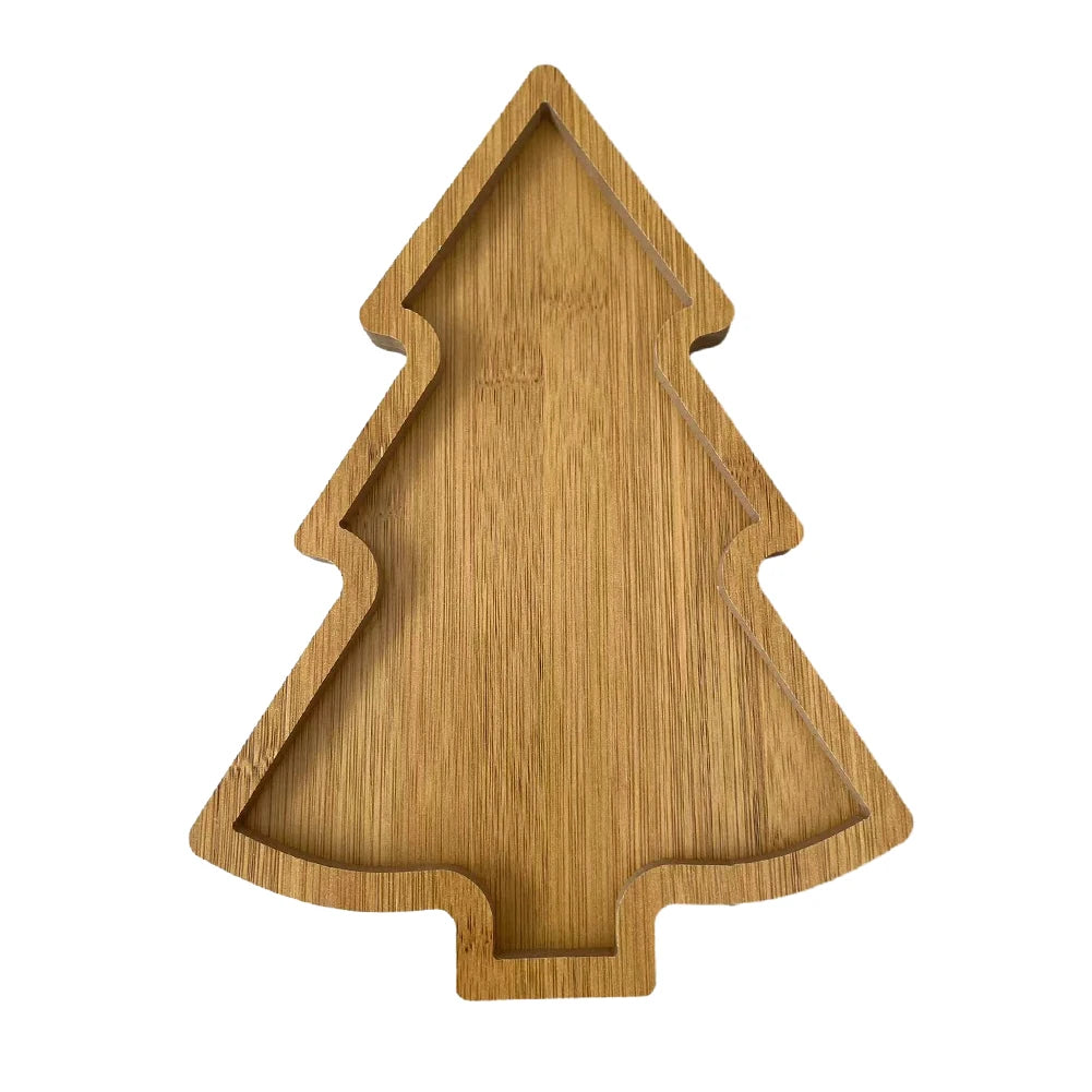 Tree Appetizer Platter Candy Snack Dessert Serving Dish Christmas Tree Tray Plate for Food Appetizers Desserts Snacks Sushi