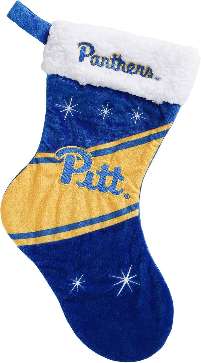 Foco NCAA Team Logo Plush 17" Holiday High End Stocking