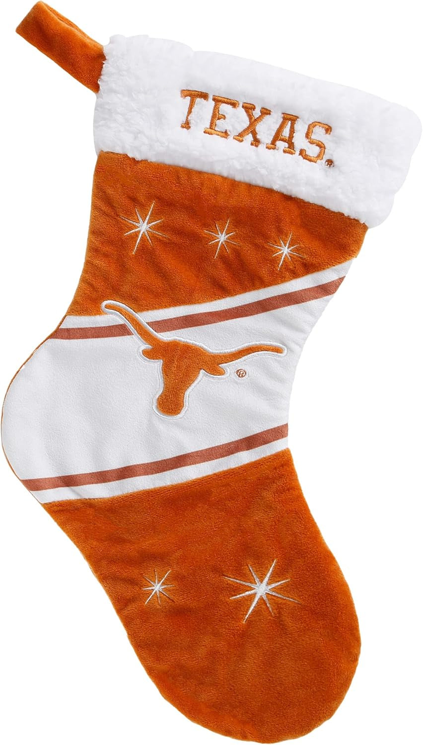Foco NCAA Team Logo Plush 17" Holiday High End Stocking