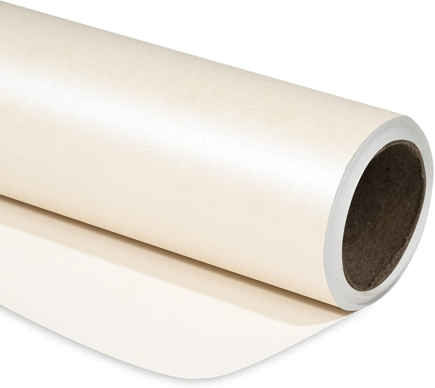 RUSPEPA off White Matte Wrapping Paper-81.5 Sq Ft-Solid Color Pearly-Lustre Paper Perfect for Wedding, Birthday, Christmas, Baby Shower -30Inch X 32.8Feet
