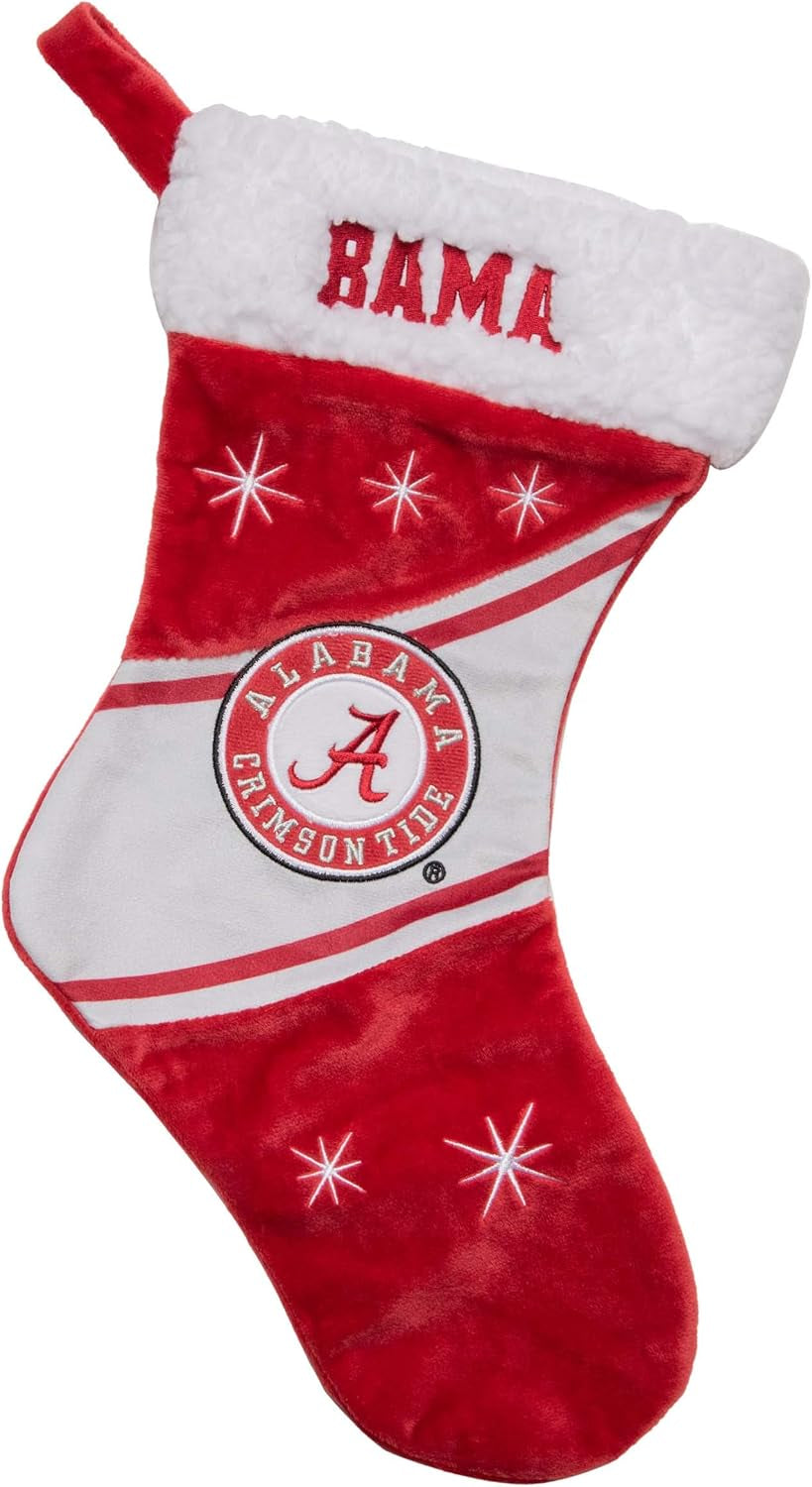 Foco NCAA Team Logo Plush 17" Holiday High End Stocking