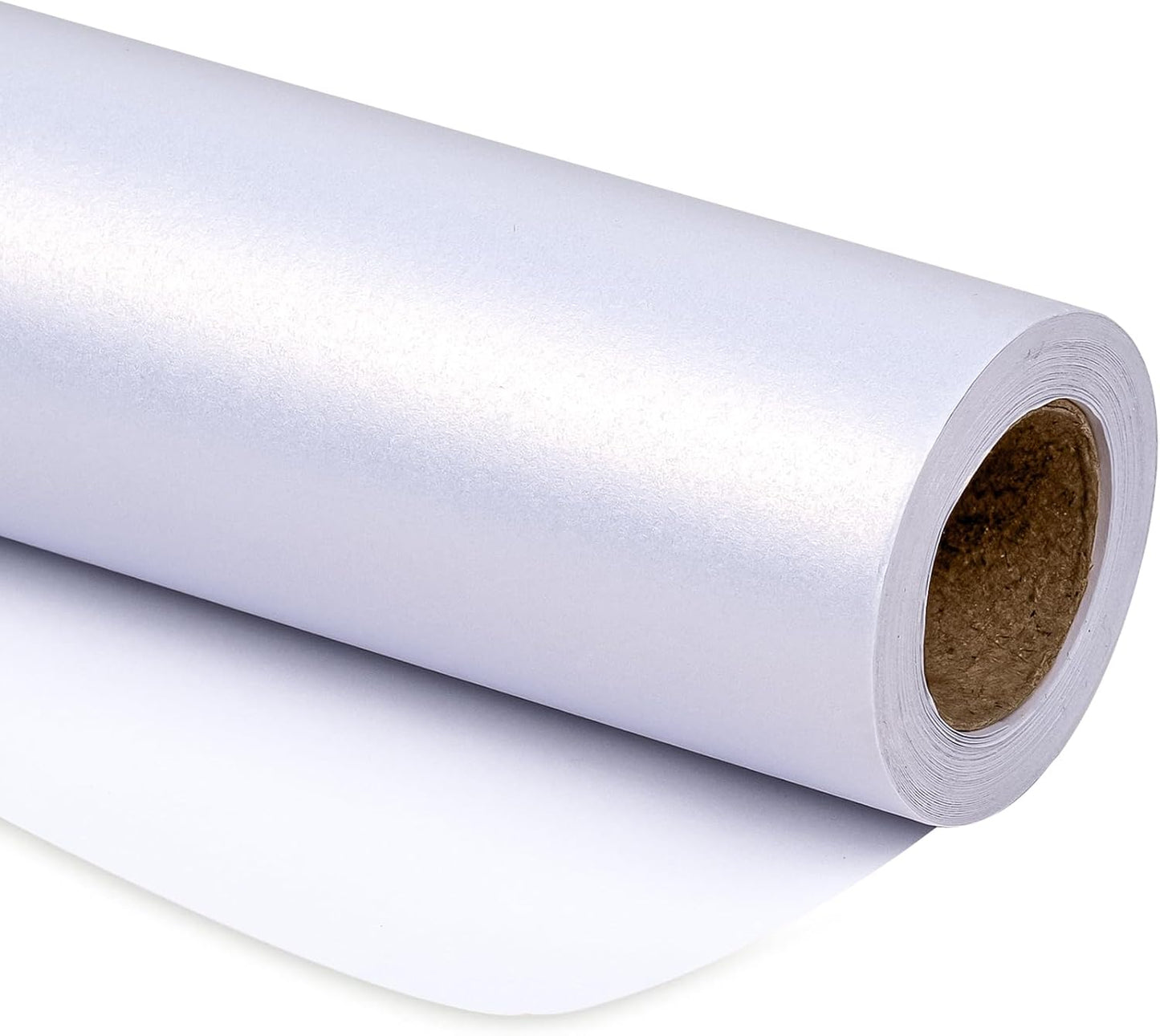 RUSPEPA off White Matte Wrapping Paper-81.5 Sq Ft-Solid Color Pearly-Lustre Paper Perfect for Wedding, Birthday, Christmas, Baby Shower -30Inch X 32.8Feet