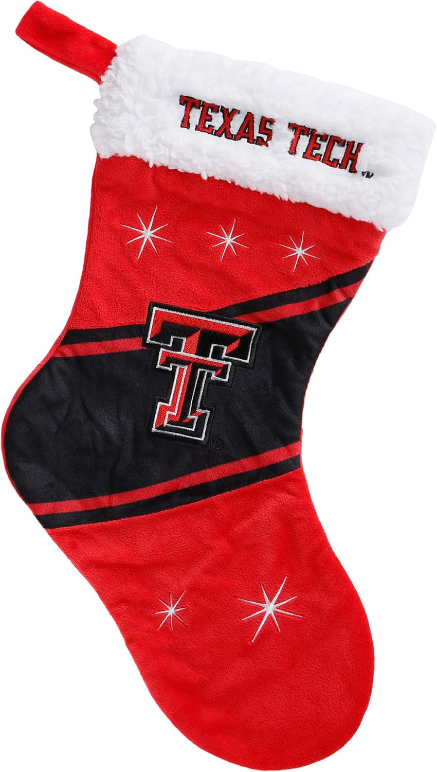 Foco NCAA Team Logo Plush 17" Holiday High End Stocking
