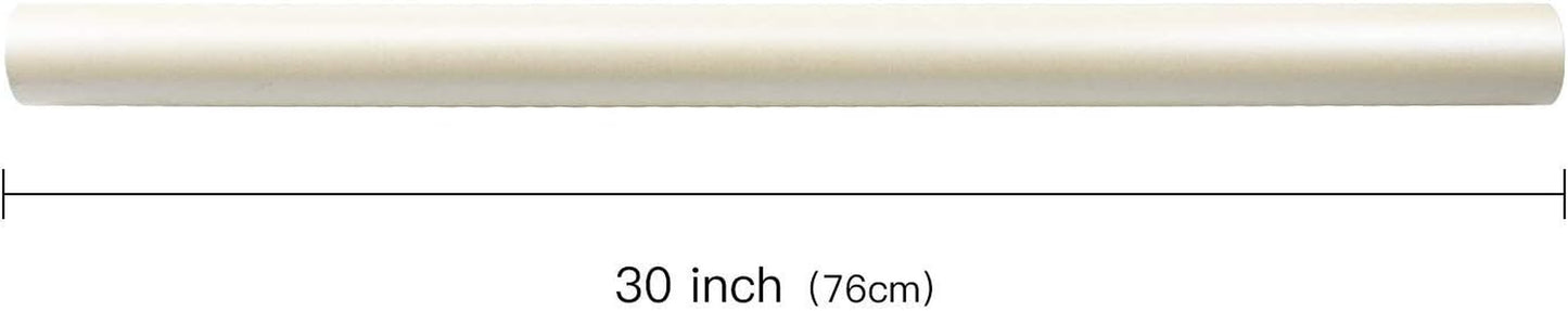 RUSPEPA off White Matte Wrapping Paper-81.5 Sq Ft-Solid Color Pearly-Lustre Paper Perfect for Wedding, Birthday, Christmas, Baby Shower -30Inch X 32.8Feet