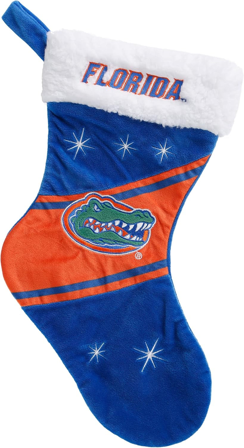 Foco NCAA Team Logo Plush 17" Holiday High End Stocking