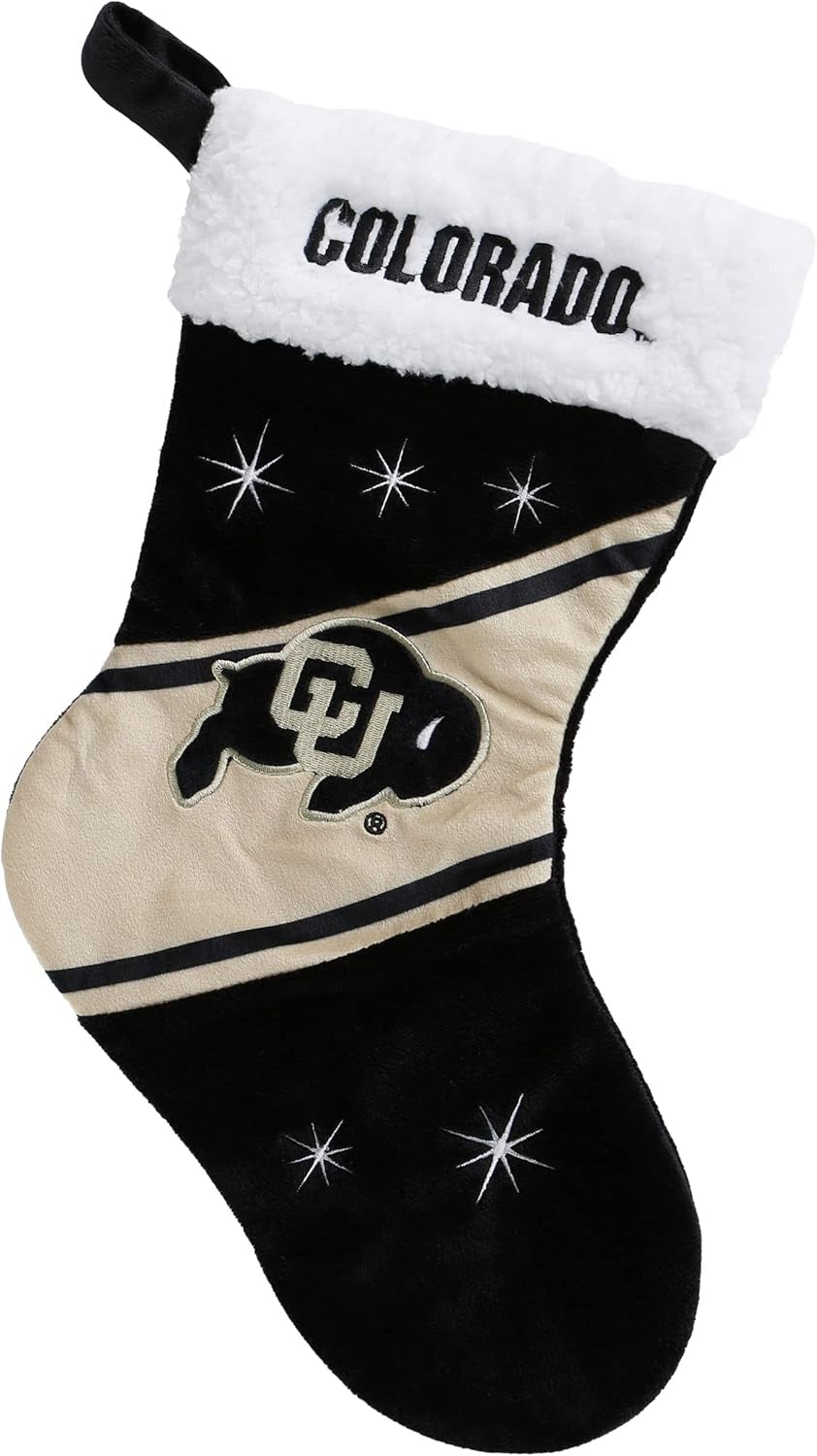 Foco NCAA Team Logo Plush 17" Holiday High End Stocking