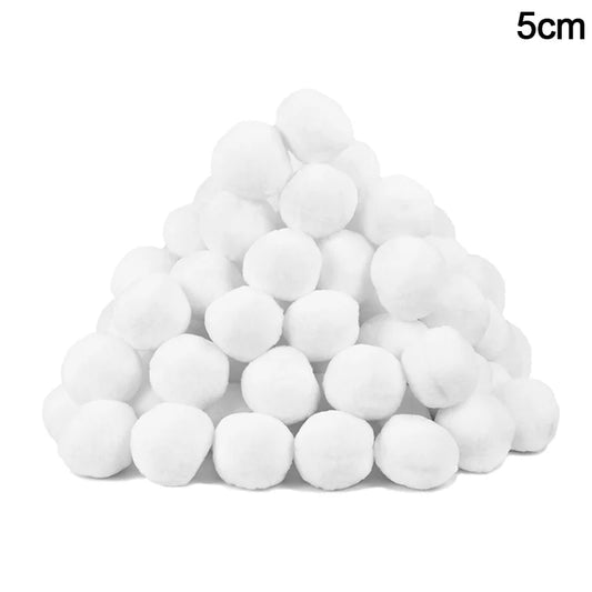 50Pack Soft Snow Fake Balls Christmas Kids Gift Toy Indoor Outdoor Snow Fight Ball Set Xmas Tree Ornament Decoration for Home