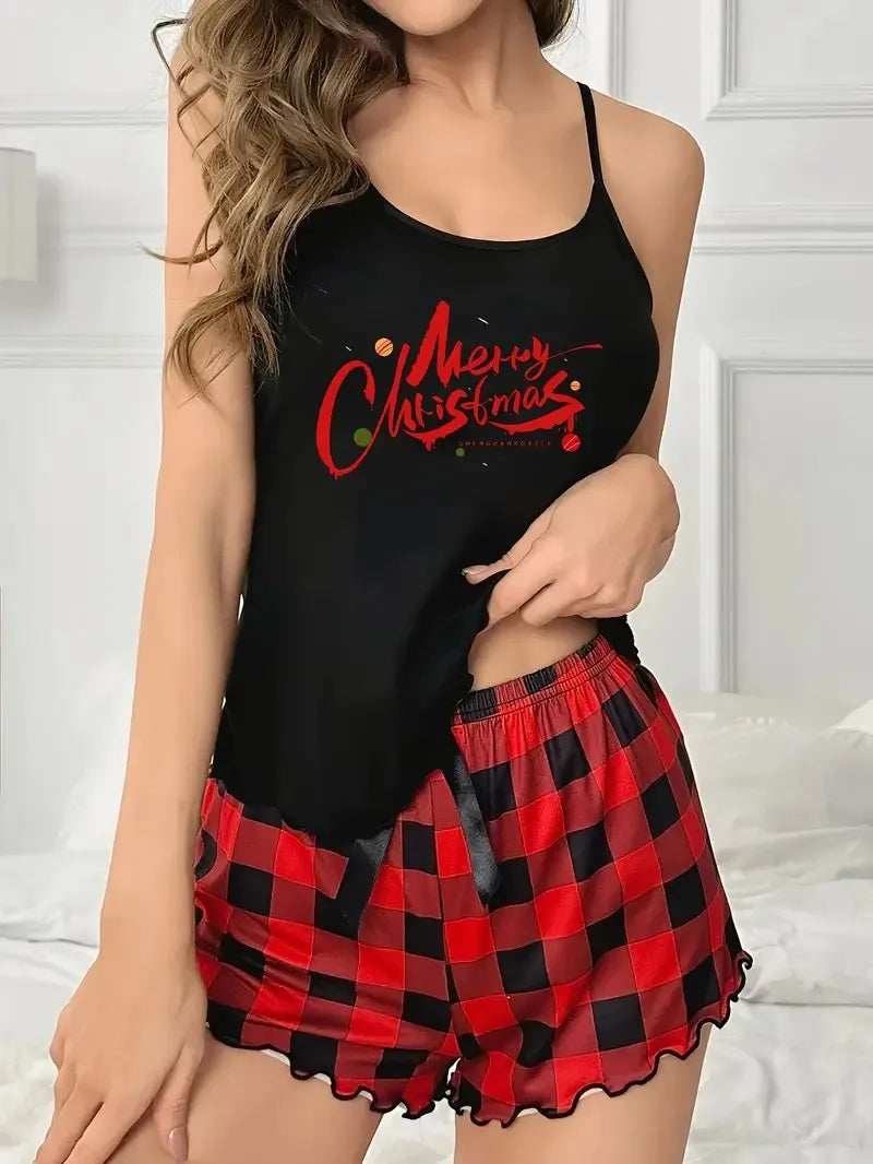 Summer Pajamas Women Women'S Summer Suit Halloween Costume Women'S Home Clothes Pajama Set Woman Pijama Pants Sets Christmas