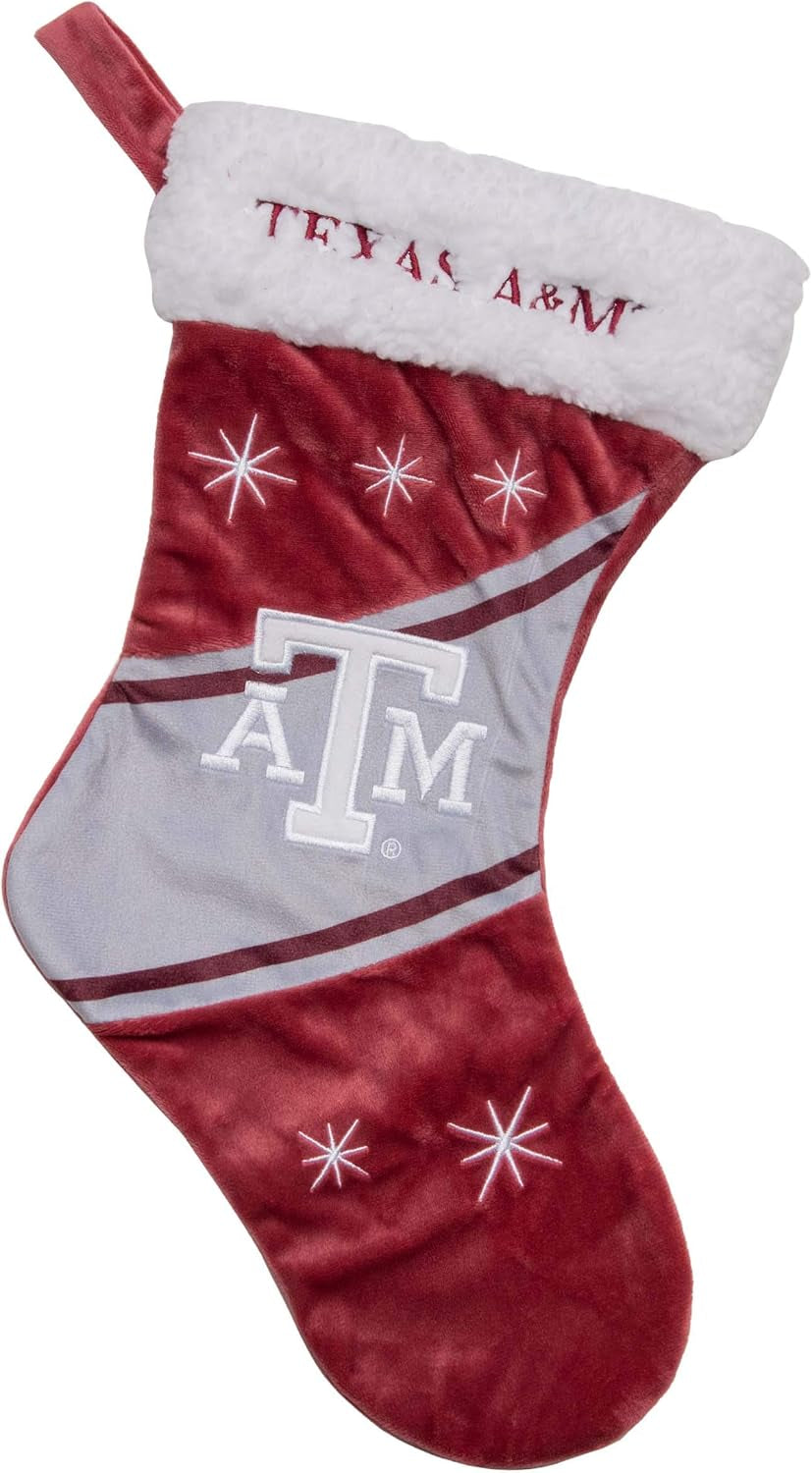 Foco NCAA Team Logo Plush 17" Holiday High End Stocking