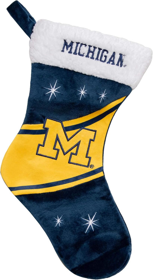 Foco NCAA Team Logo Plush 17" Holiday High End Stocking